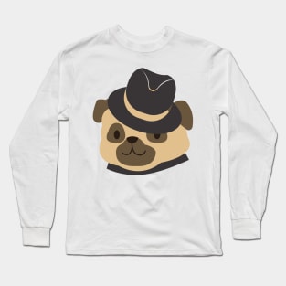 Cute Dogface Long Sleeve T-Shirt